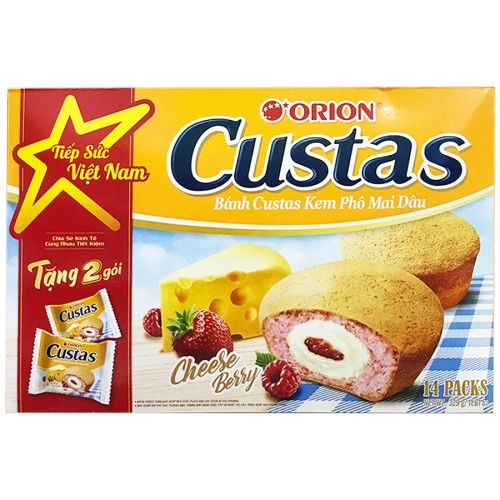 Bánh Custas Orion 276G  Bánh Custas Orion 276G